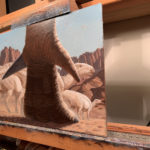 Detail of Iguanodon by Owen William Weber