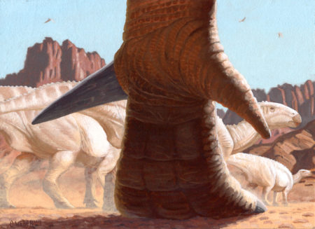 Iguanodon by Owen William Weber