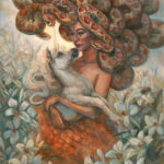 Innocence. Medusa with Unicorn