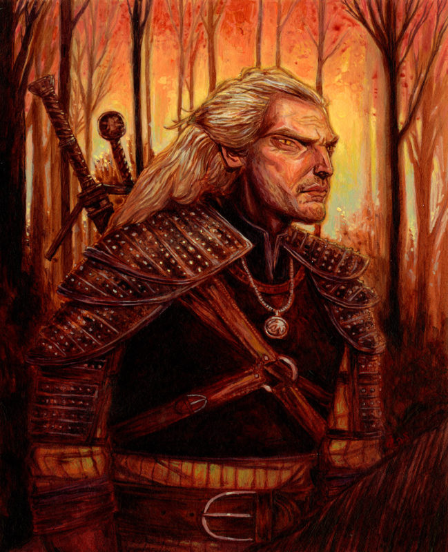 "Geralt" -- by Danny Schwartz