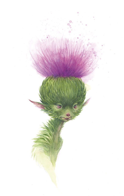 "Distel" - by Iris Compiet