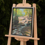 Into the Light - Glendale Falls - Framed