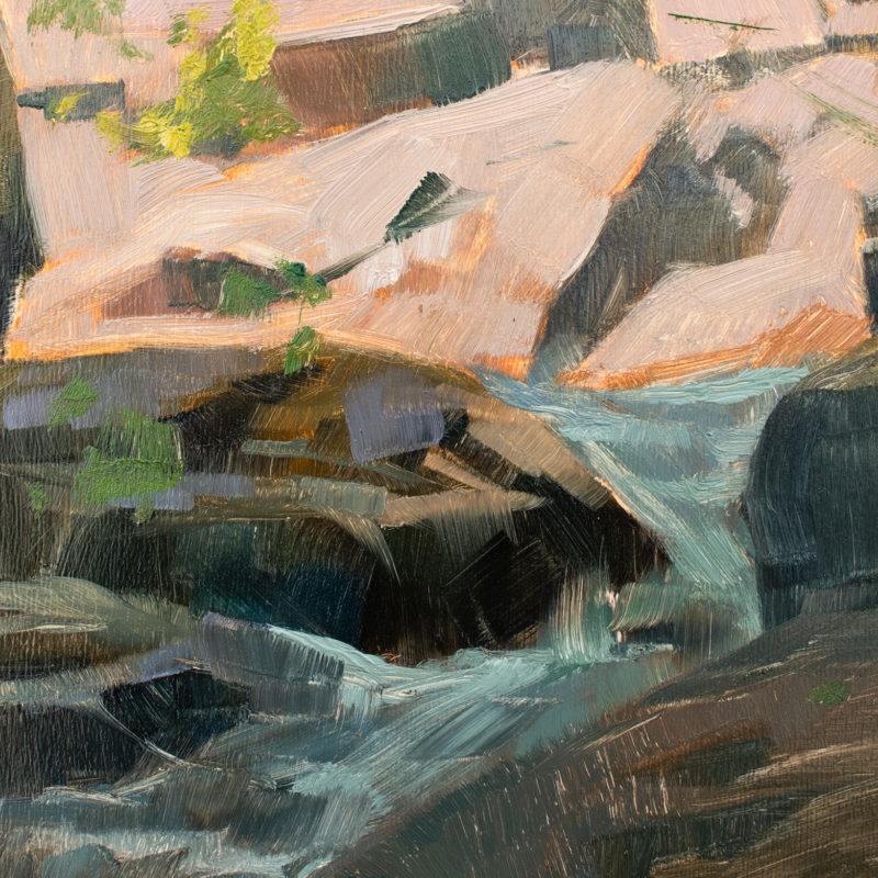 Into the Light - Glendale Falls - Detail