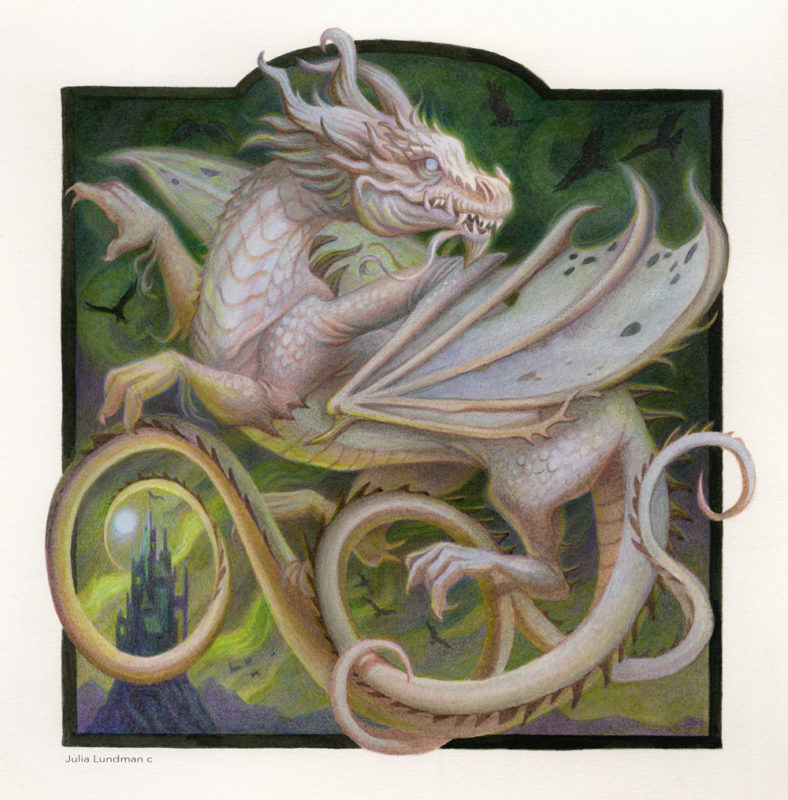 "White Dragon" by Julia Lundman