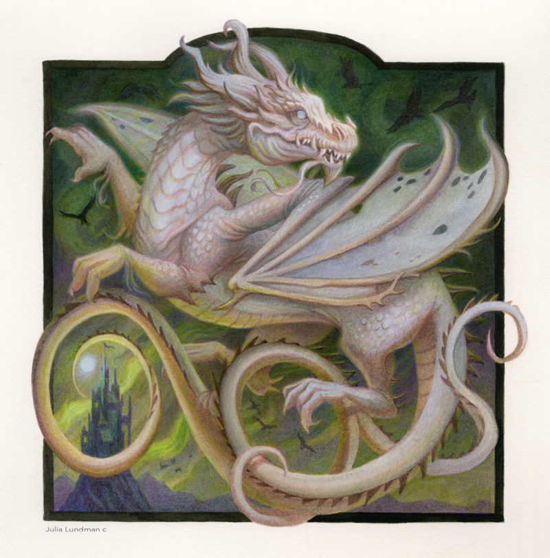 "White Dragon" by Julia Lundman