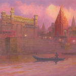 Sunrise On The Ganges by Mark Harrison