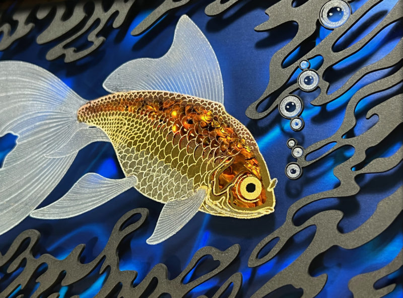Gold Fish Detail