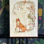 Watercolor Whimsical Fox