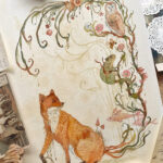 Watercolor Whimsical Fox