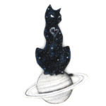 Cosmic Cat: Magic Carpet Ride, cat detail