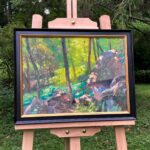 A Splash of Green, Farley, Framed