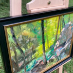 A Splash of Green, Farley, Framed 2