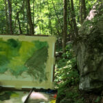 A Splash of Green, Farley, WIP1