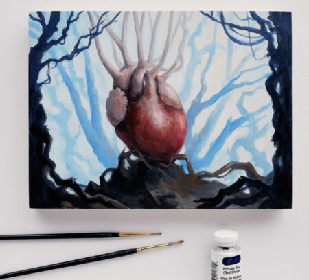 "The Beating Heart of the Forest" - by Evelyne Park