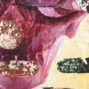 close up of a lemur skull study in oil