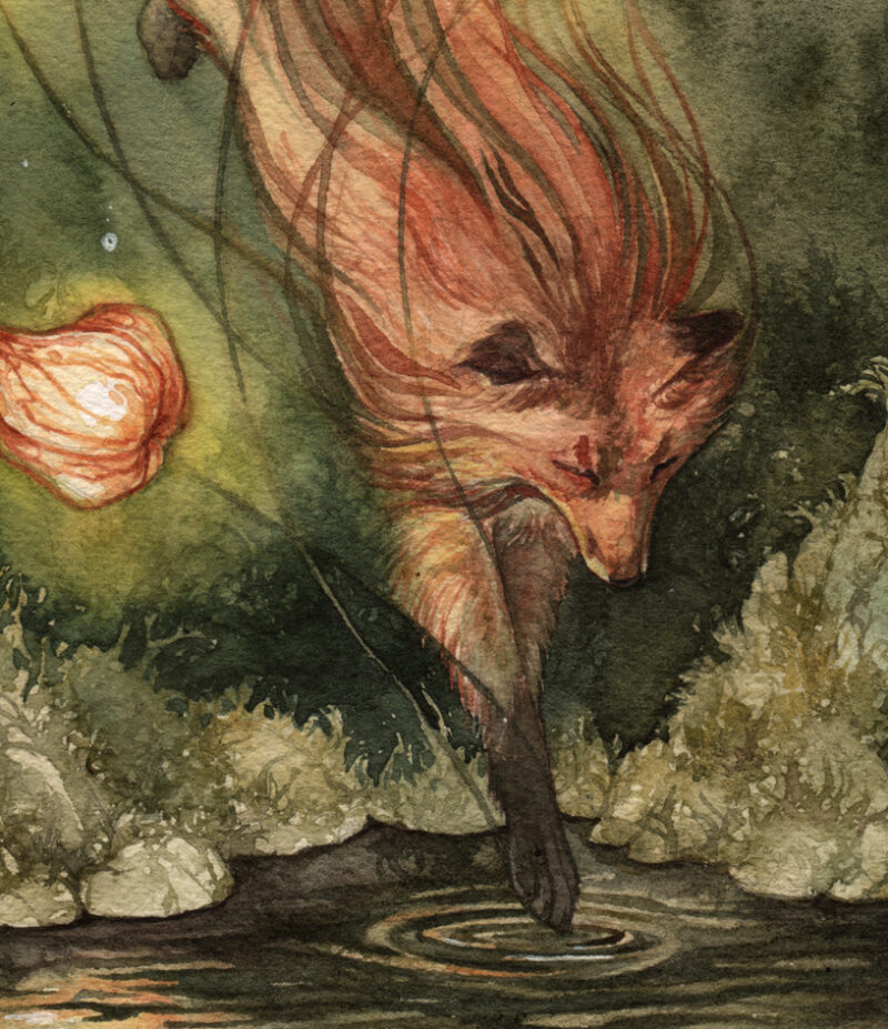"Fox Fire" - by Amelia Leonards