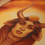 Hathor, by Natasa Ilincic, detail