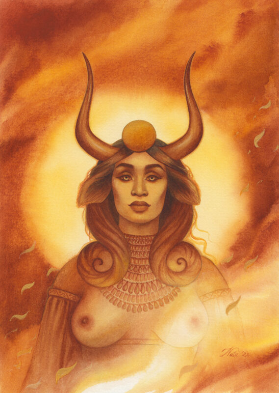 Hathor, by Natasa Ilincic