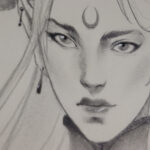 Detail shot of Obsidian