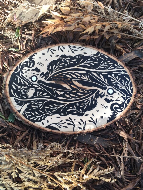 "Déjà Vu" Painting by LIONINTHETREES