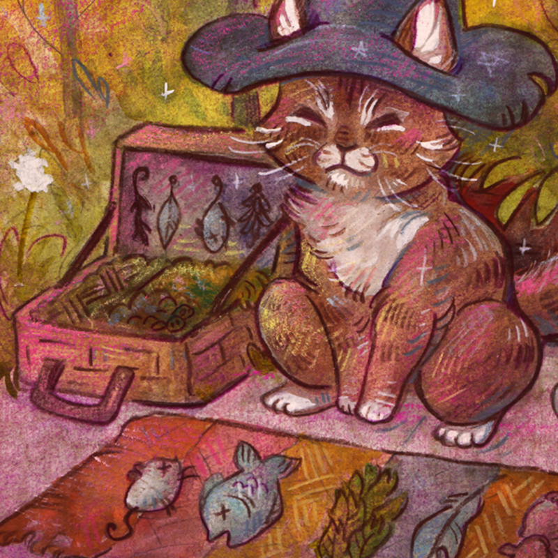 Cat's Apothecary Detail