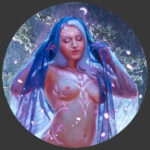 "Moonlights Shroud" by Carly Milligan unframed