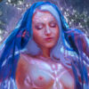 "Moonlights Shroud" by Carly Milligan detail