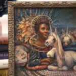 Where unicorns rest close up