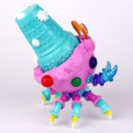 "Gumball Sherbet Hermit Crab" by Corina St Martin