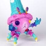 "Gumball Sherbet Hermit Crab" by Corina St Martin