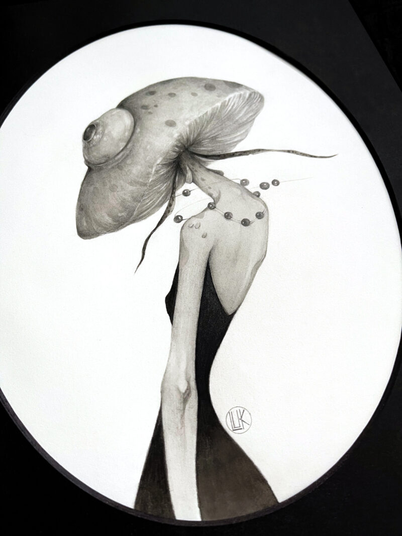"Mushroom lady" by Lu Ke