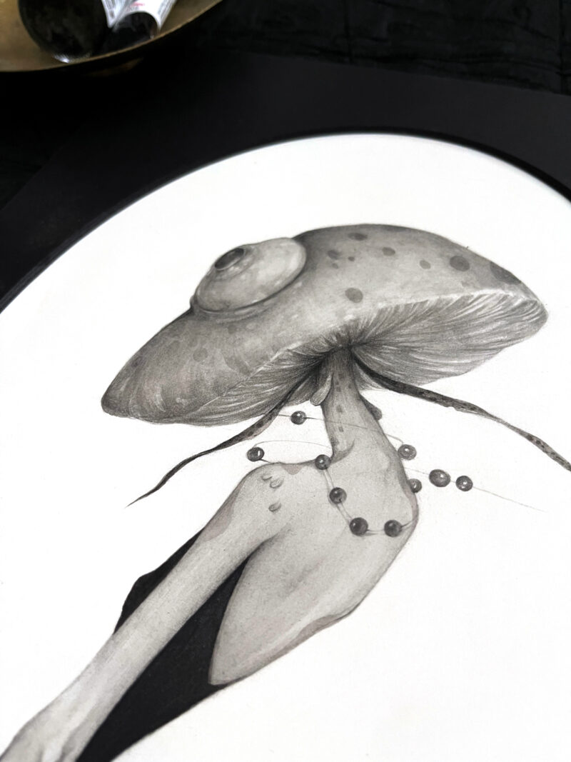 "Mushroom lady" by Lu Ke