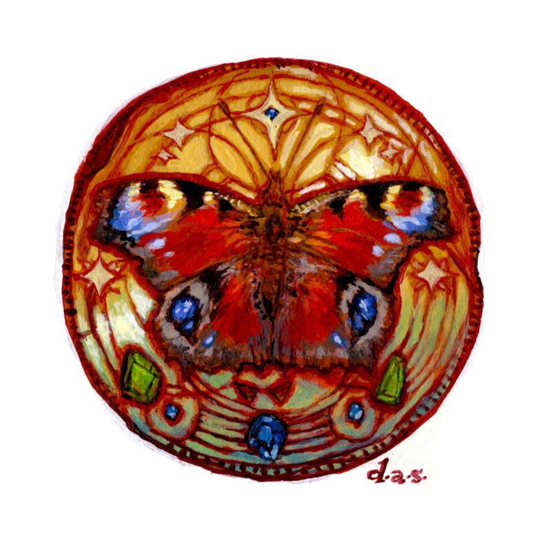 "Butterfly Medallion" -- by Danny Schwartz