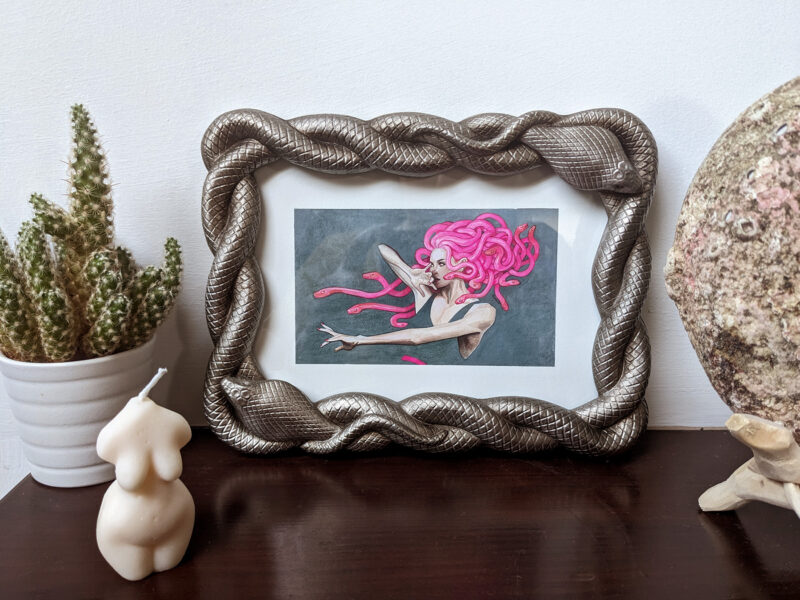 Recognition - Medusa painting