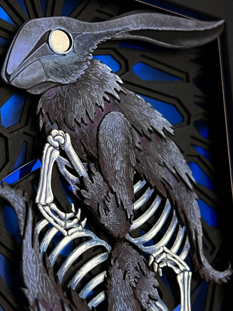 Jackrabbit of Spades- Original Art by Nicole Grosjean - Every Day Original