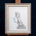 Blue Magic by Marta Witkiewicz - framed