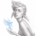 Blue Magic by Marta Witkiewicz - detail