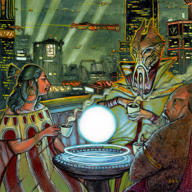 "Evening Tea on Tarchon V" -- by Danny Schwartz