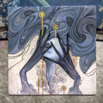 Dark Touch gouache painting