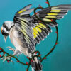 Close up of Wild Garden Painting