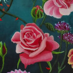 Close up of Wild Garden Painting