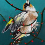 Close up of Wild Garden Painting