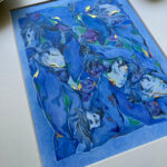 "Blue flower" by Lu Ke