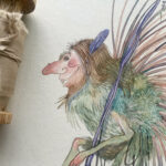 Enchanted Companions- Pukwudgie watercolor