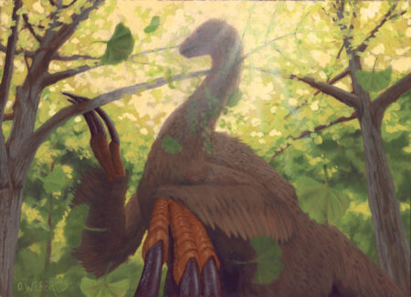 Therizinosaurus by Owen William Weber
