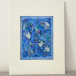 "Blue flower" by Lu Ke