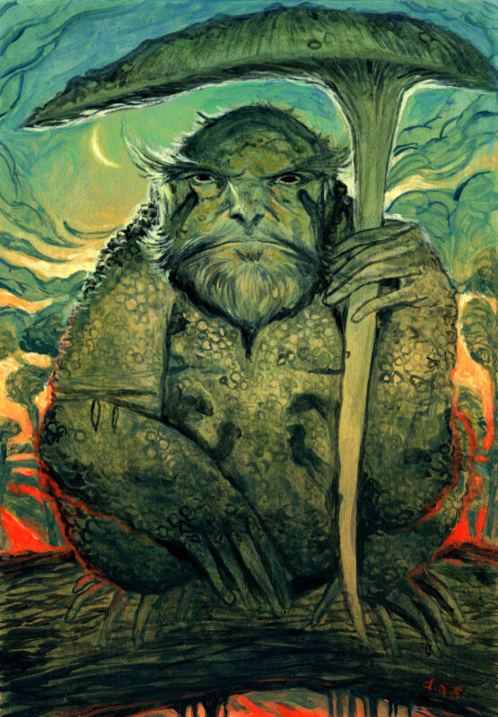 "Toad Man at Sunset" -- by Danny Schwartz