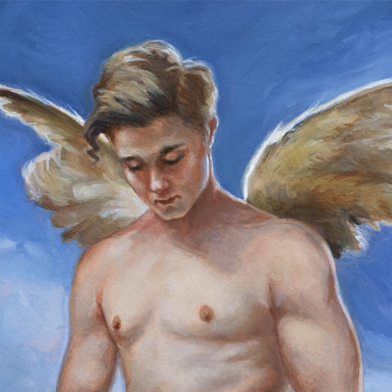 Cupid in Love oil painting