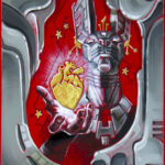 Heart of Gold is an Oil Enamel Painting by Dan Cohen