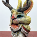 Spotted Wolpertinger, three quarters